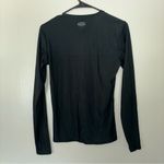 Under Armour  Black V-Neck Long Sleeve Top Photo 3