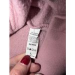 Glossier Original Pink Hoodie Pullover Sweatshirt Spell Out Logo Womens Large Photo 5