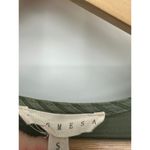 Prómesa Promesa Womens Green Satin Button Front Top Size S Coquette Forest Fairy Photo 6