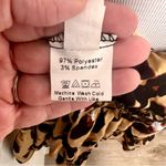 SheIn  Leopard Ruffle Skirt Photo 6