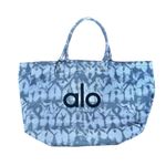 Alo Yoga Alo Large Tie Dye Shopper Tote Bag Gray Photo 0