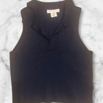 Sincerely Jules Navy Blue Ribbed Tank Top Size M Photo 0