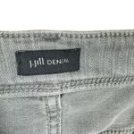 J. Jill Denim Authentic Fit Gray Slim Ankle Cotton Blend Mid Rise Jeans Size 6 Photo 4