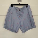 Talbots Women’s 12 Watermelon Striped Girlfriend Chino Short Photo 0