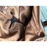 Stone Mountain Brown Faux Leather‎ Woven Crossbody Bag Purse Photo 5