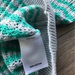 Caslon ‎ full zip up hoodie sweatshirt cotton stripe Photo 2