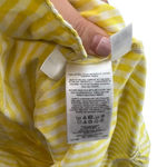 Brooks Brothers Yellow White Pinstripe Button Front Mini Dress Size 2 Photo 12