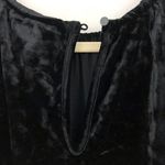 Lysse New Crushed Velvet Tassel Tie Waist Dress Sleeveless Mini Black Photo 10