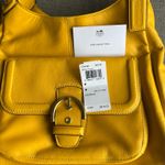 Coach Campbell Leather Satchel sunflower Photo 12