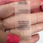 Soft Surroundings  Size L Tunic Shirt Ocean Orange Ombré Button Up Long Sleeve Photo 11