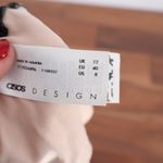 ASOS DESIGN Leopard Print High Leg String Thong Bikini Bottoms Brown Size 8 Photo 1