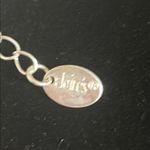 Regal Rhinestone Twisted Chevron Drop Silver Bridal Prom Formal Wear Necklace Photo 5