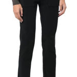 Nili Lotan Jenna Black Corduroy Ankle Pants Size 2 Photo 0