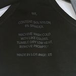 NEW REN M/L Seamless Bra Alexis Ren Workout Top Black Fitness Influencer Gym Size M Photo 9