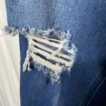 Girls With Curves Distressed High Rise Straight Leg Ripped Jeans 10T Tall Blue Size 10 Photo 4