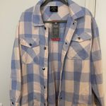 Light Blue Shacket Size M Photo 0