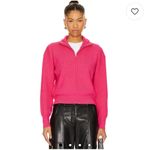 Revolve Stitches & Stripes Eva Half Zip Ribbed Sweater Sweatshirt Size XL Blue Photo 2