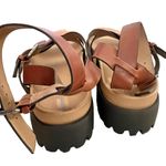 Sam Edelman  Eleanora Brown Buckle Lug Sole Strappy Sandals Size 8.5 NEW No Box Photo 3