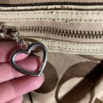 Coach  Poppy Stylish Tan Designer Tote Bag Photo 3