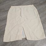 Armani Collezioni  Cream Pencil Skirt Size 12 Photo 2