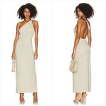 L'Academie  Embrace Comfort Stretch Maxi Dress in Ceramic Grey XS Photo 1