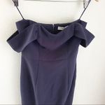 Likely Bartolli Off-Shoulder Mermaid Gown Navy Size 2 NWT Photo 5