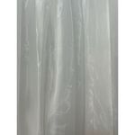 TCEC  Pleated Organza Bodysuit In White NWT Rear Bow Detail‎ Stretchy Size Medium Photo 3