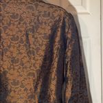 Maggy London Vintage 1990s Bronze Metallic Blazer 14 Photo 11