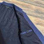 LAFAYETTE 148 Vest Full Zip Quilted New Wool Blue Cinch Waist Size 8 Women’s Photo 6