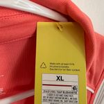 All In Motion Sleeveless Golf Polo Athletic Top Tulip Blush Trim XL NWT Photo 4