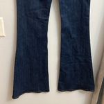 SONG Fit N Flare Embellished "Baby Girl" Jeans Size 7/28x32 Blue Photo 1