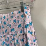 ZARA FLORAL SATIN EFFECT MINI SKIRT  Small 7385/043 Photo 8