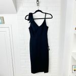 Lulus NWT Lulu’s Savvy Sensation Black Sleeveless Bodycon Dress Size S Photo 3