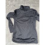 Athleta Womens Sweatshirt M Dark Gray Stowe High Neck Pullover Sweater Photo 5