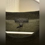 Rag and Bone Sadie Merino Wool & Silk-Blend Shift Sweater Dress Green Medium Photo 3