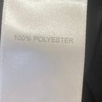 Tronjori Women's Black Pleated High Waisted Palazzo Wide Leg Trousers Pants XS Size XL Photo 4