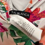 La Blanca Tropical Floral Print One Shoulder One Piece Swimsuit Photo 4