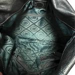 Brighton Nina teal feather embroidered Masterpiece collection semi circle hobo Photo 10