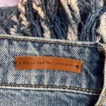 Pilcro and the Letterpress Hyphen Fringe Jean in Blue Size 26 Photo 8