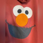 Women’s Universal Studios Sesame Street Soft Red Elmo Face Hoodie Sz XL Photo 9
