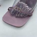 Steve Madden Aislinn Lilac Satin Strappy Rhinestone Detail Slip-On Sandals 8.5M Photo 4