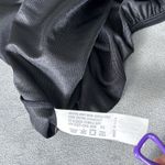 Vintage Body Lites For JCPenney Half Slip Skirt Black Size Small Wide Lace Slit Photo 6