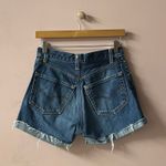 Levi's Vintage Levi’s 501 Distressed Dark Wash Cut Off Denim Shorts 27-28” Waist GUC Photo 1