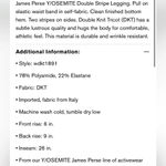 James Perse  Y/osemite Stripe Leggings Photo 6