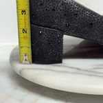 Adrienne Vittadini  Fiona Pump Heels Woman 8 Black Beaded Block Heel‎ Pointed Toe Photo 4