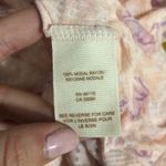 Free People Pink Floral Sheer Tank Top Photo 5