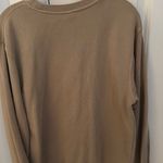 Beige sweatshirt Tan Photo 1