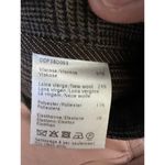 Gerard Darel Women's Brown Plaid Cropped Ankle Trousers Pants Size 42 Photo 5