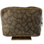 YSL Vintage Giraffe Print Clutch Pouch Bag Brown Photo 1