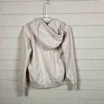 Brandy Melville Christy Zip Up Cream Hoodie one size Photo 6